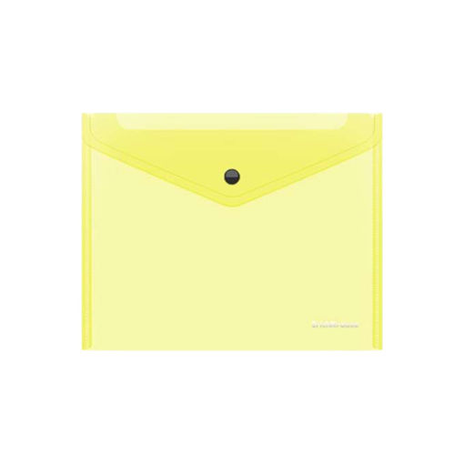 Picture of A5 BUTTON ENVELOPE SOLID NEON YELLOW